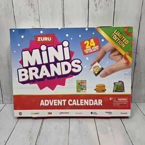 Limited Edition Mini Brands Advent Calendar 24 Mystery Collectibles Toys Zuru